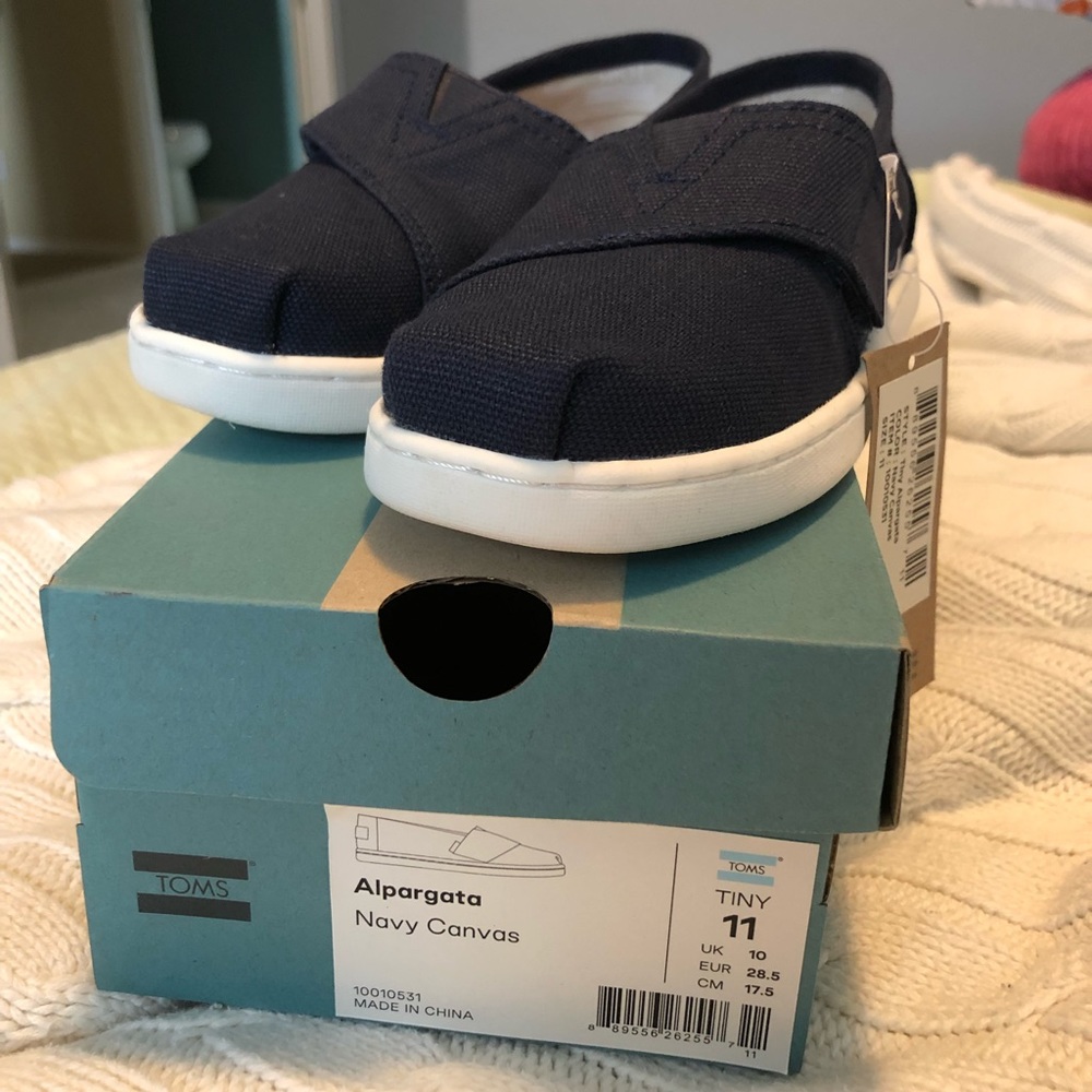 TOMS Tiny Alpargata Canvas